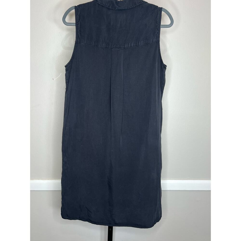 Velvet Heart Navy Tencel Sleeveless Shift Dress Small NWT - Picture 5 of 9